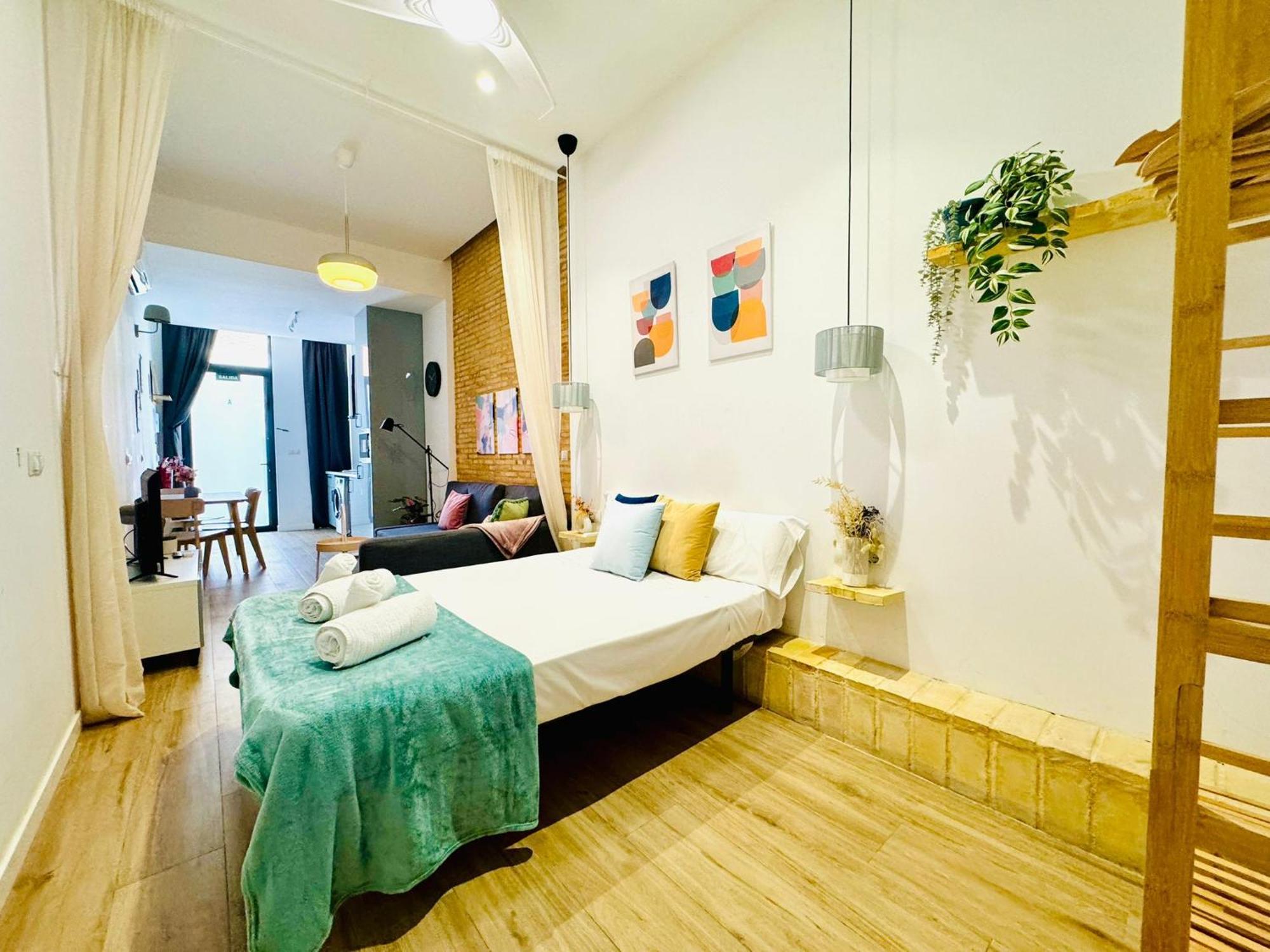 Relaxing Beachside Cabanyal Loft Valencia Luaran gambar